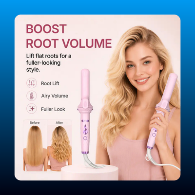 5-in-1 Automatic Rotating Curling Iron Set