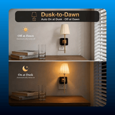 Vintage Pleated Plug-In Night Light