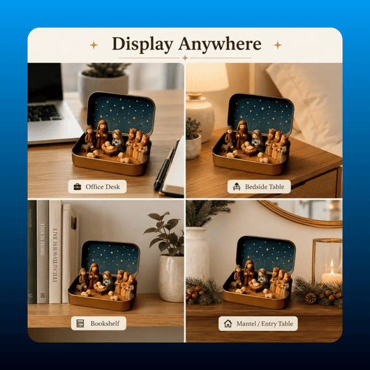 Mini Nativity Scene Boxed Set