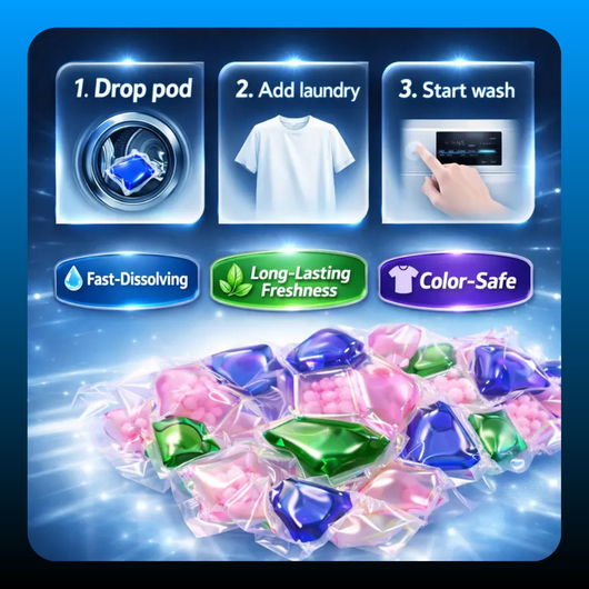 5-in-1 Laundry Detergent Pods (50 Count)