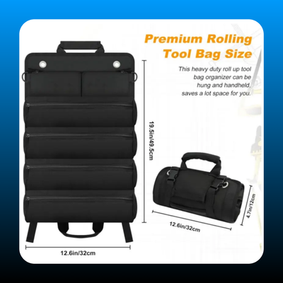 Heavy Duty Roll Up Tool Bag