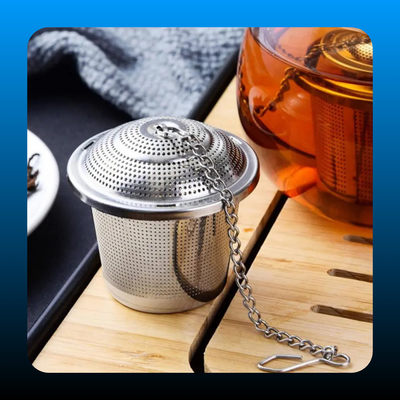 Stainless Steel Tea Ball Strainer Set