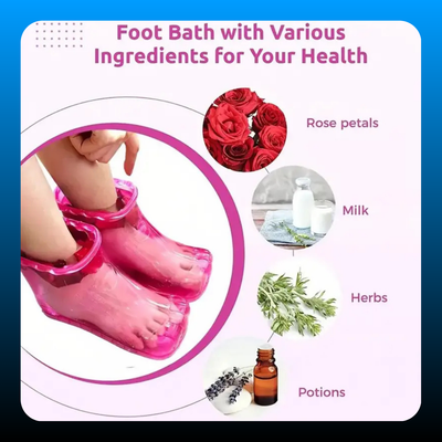 Portable Foot Spa Bathtub Boots