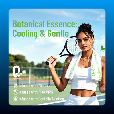 Menthol Cooling Towel Wipes