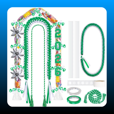 2026 Colorful Graduation Leis with Candy
