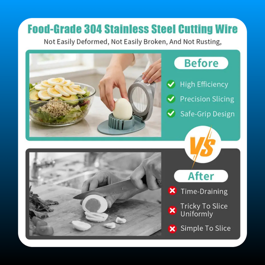 Stainless Steel Wire Egg Slicer