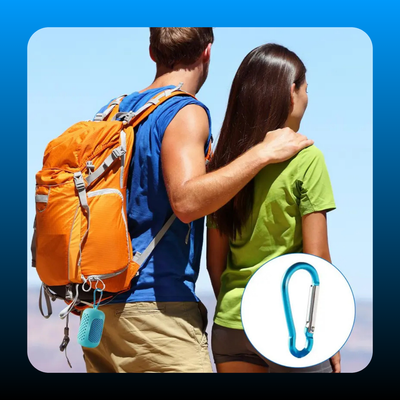 Portable Cooling Towel Keychain