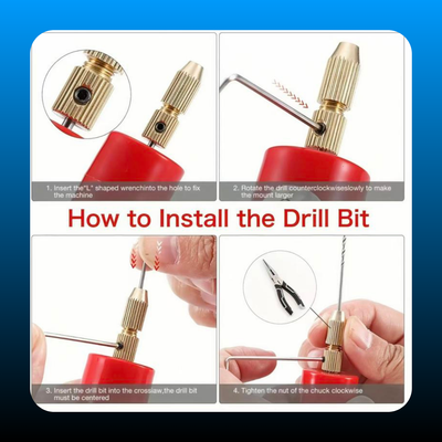 Micro Handheld Drill Bits