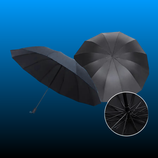 Reinforced Windproof Folding Umbrella