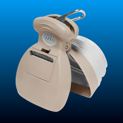 Portable Dog Poop Scooper with Bag Holder
