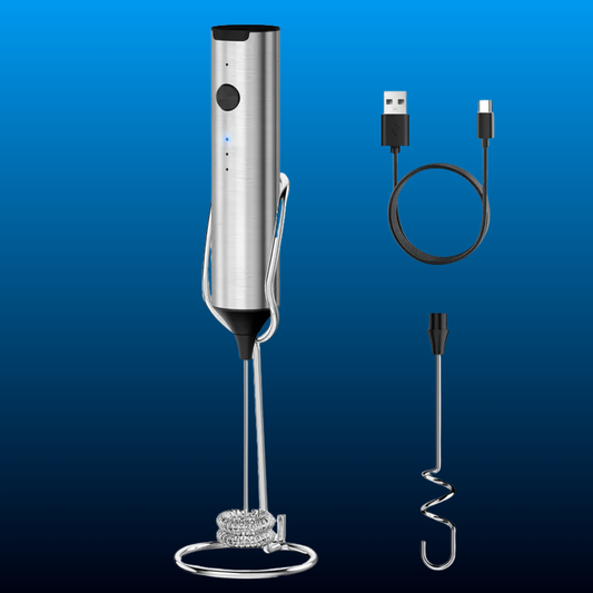 Rechargeable Frother with Stand