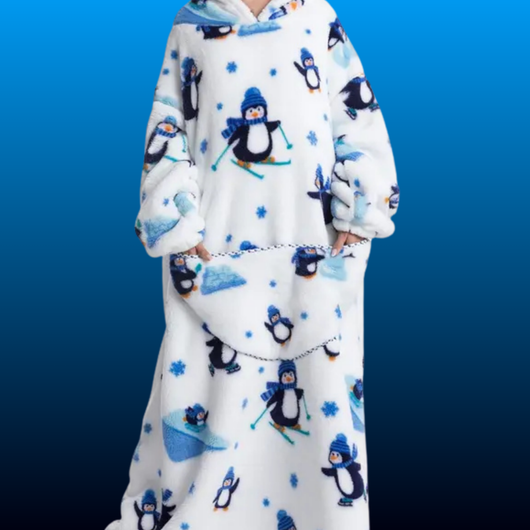 Oversized Wearable Hoodie Blanket