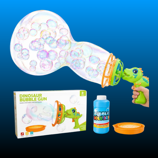Plastic Dinosaur Bubble Blower Toy