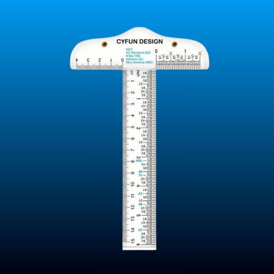 Acrylic T Square Craft Ruler