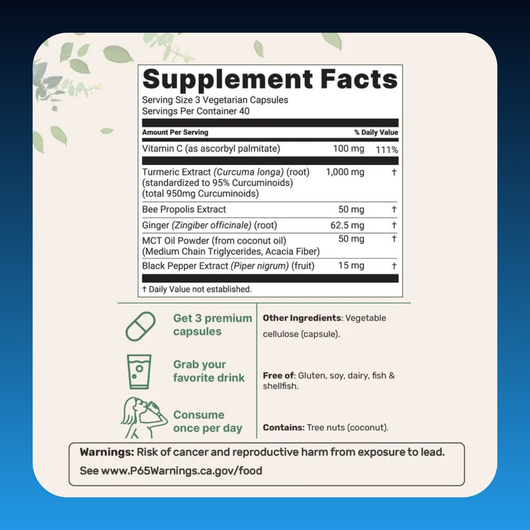 Turmeric Curcumin Capsules