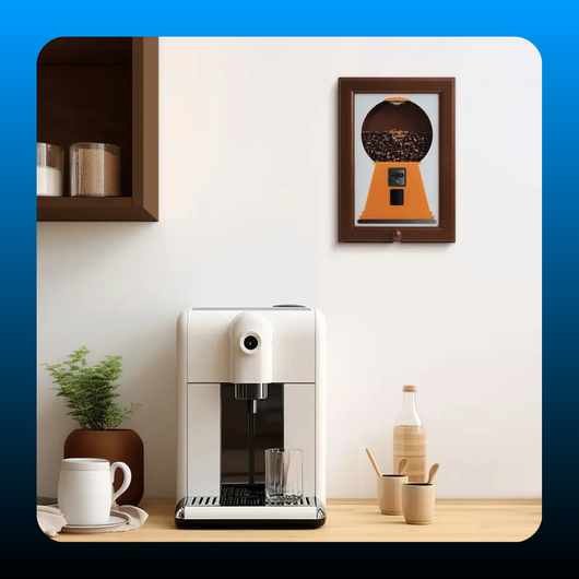 Wall-Mounted Picture Frame Candy Dispenser