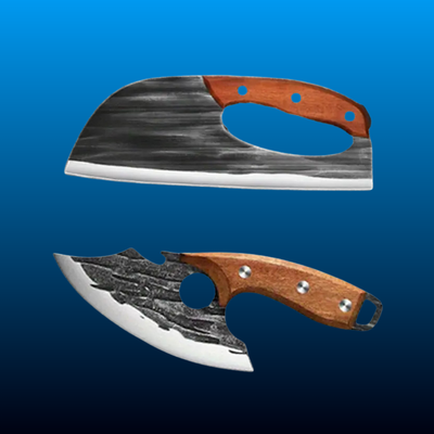 Hand-Forged Kitchen Knife Set (2 Piece)