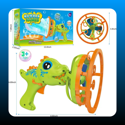 Plastic Dinosaur Bubble Blower Toy