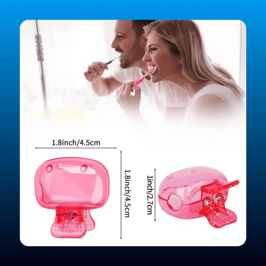 Toothbrush Storage Clip and Protector