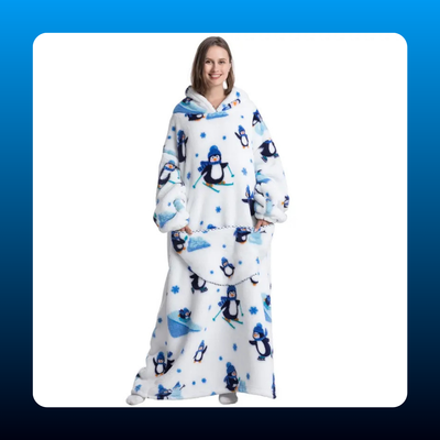 Oversized Wearable Hoodie Blanket