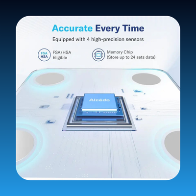 Smart Color Glowing Weighing Scale