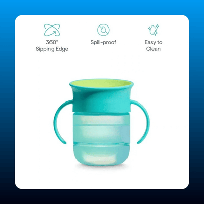 360-Degree Spoutless Sippy Cup