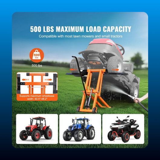 Hydraulic Lawn Mower Lift Jack