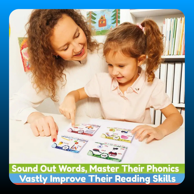 Educational Phonics Flash Cards