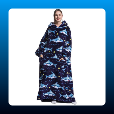 Oversized Wearable Hoodie Blanket