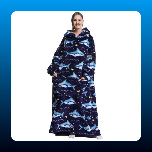 Oversized Wearable Hoodie Blanket