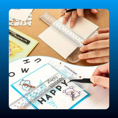 Acrylic T Square Craft Ruler