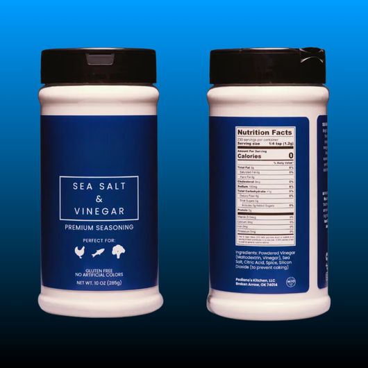 Zero Calorie Sea Salt and Vinegar Seasoning Powder