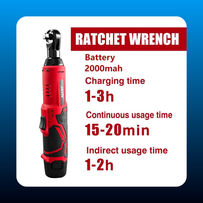 Cordless High Torque Electric Right-Angle Ratchet Wrench