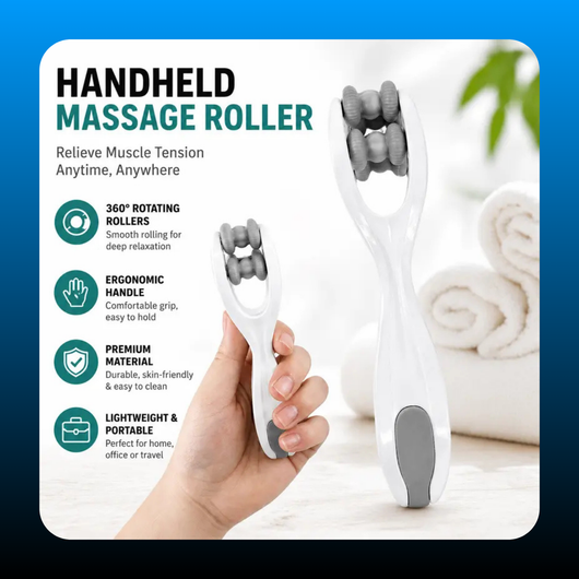 Stone Manual Hand Massage Roller