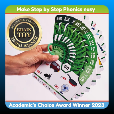 Educational Phonics Flash Cards