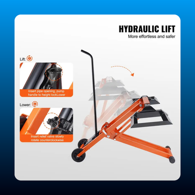 Hydraulic Lawn Mower Lift Jack