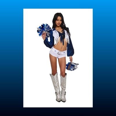 Fringed Star Cheer Costume