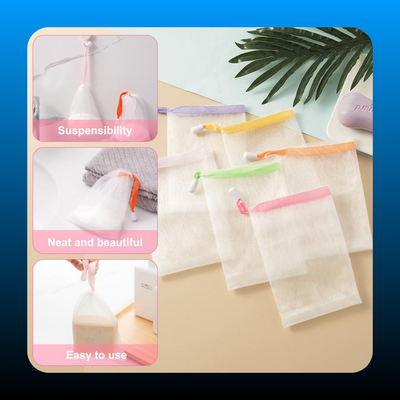 Exfoliating Bar Soap Pouch (10 Pack)