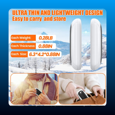 Magnetic Rechargeable Hand Warmers (2 Pack)