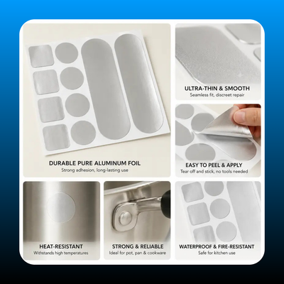 Aluminum Foil Repair Patches