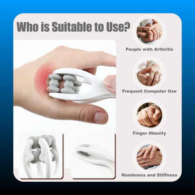 Stone Manual Hand Massage Roller