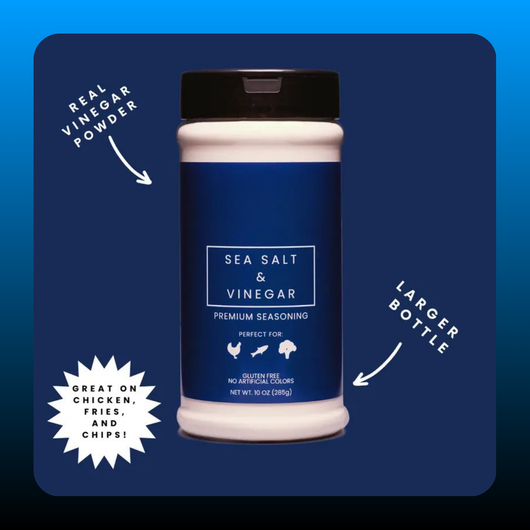 Zero Calorie Sea Salt and Vinegar Seasoning Powder