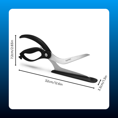 2-In-1 Easy Ergonomic Pizza Scissors