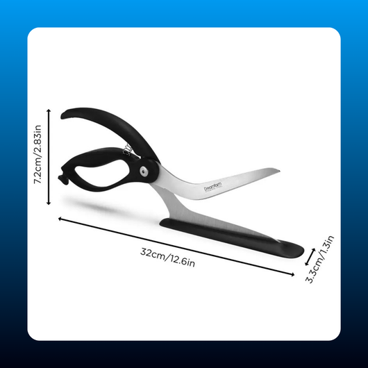 2-In-1 Easy Ergonomic Pizza Scissors