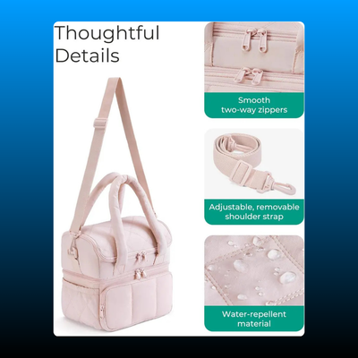 Double Deck Insulated Summer Picnic Bag