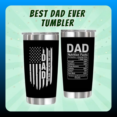 20oz Stainless Steel Tumbler For Dad