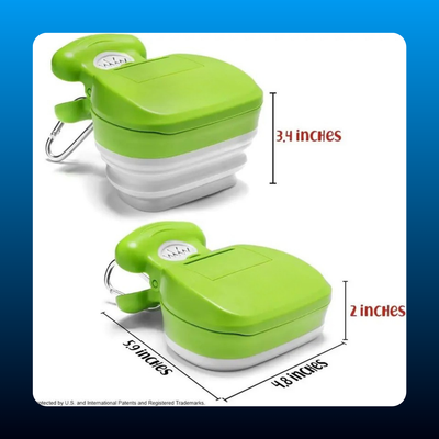 Portable Dog Poop Scooper with Bag Holder
