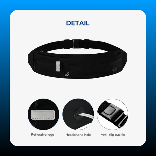 Slim Running Belt Fanny Pack