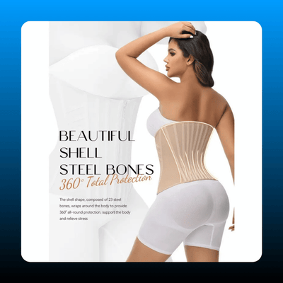 Zip Up Waist Trainer Corset