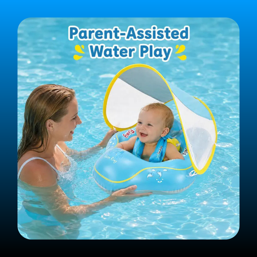 Kiddie Pool Float with Sunshade